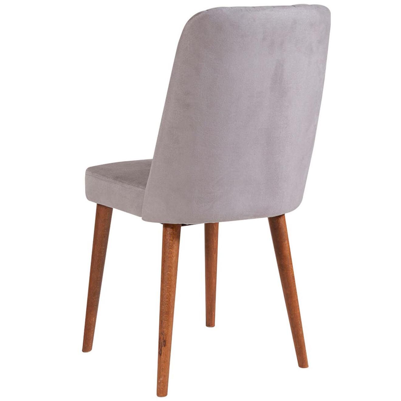 Wooden Art Ensemble Table + 2 Chaises + 1 Banc Vina beige/gris