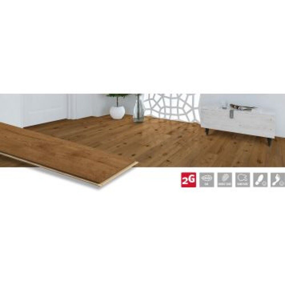 PARKETTGULV NQD OAK VINTAGE 1-STAV 14/3X190X1900MM 2,89M²