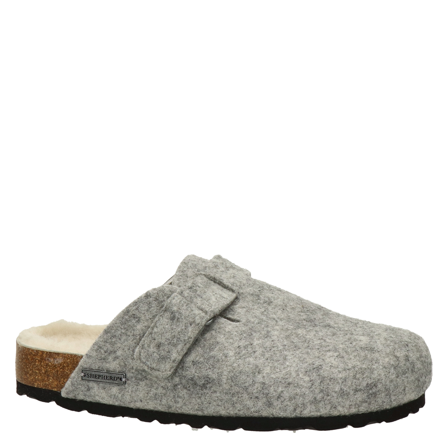 Hilma  dames pantoffel Shepherd Grijs
