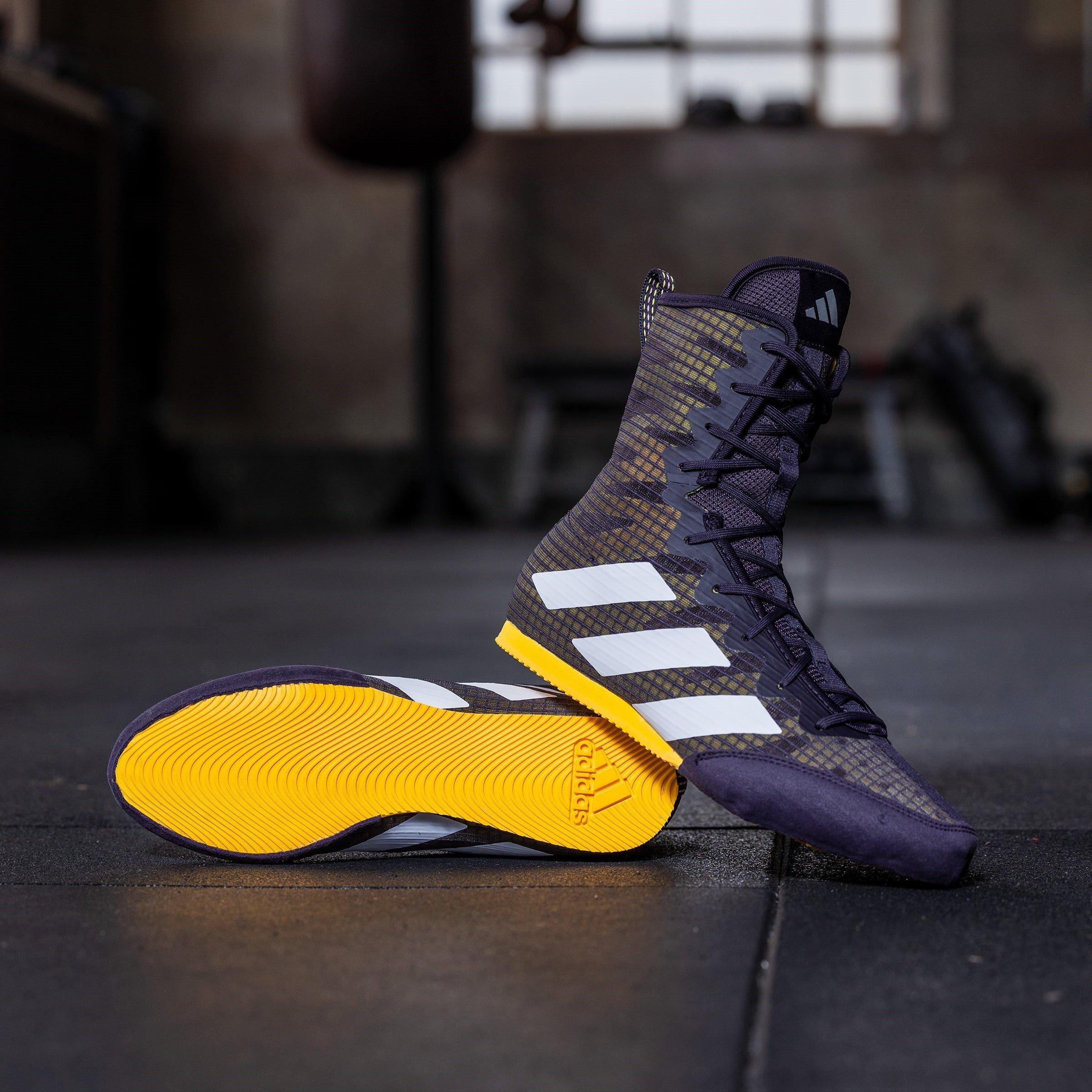 adidas Box Hog 4 High Cut Boxing Boots Juniors