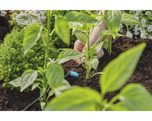 GARDENA Micro-Drip-System regelbare in-line druppelaar 0–15 l/u 10 st.