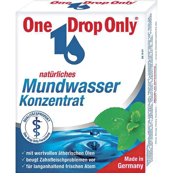 natürliches Mundwasser Konzentrat