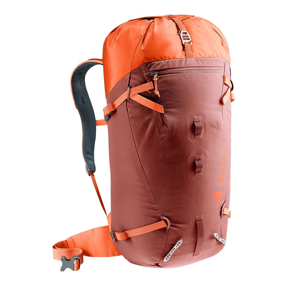 Deuter GUIDE 30L - Sac À dos Homme redwood-papaya