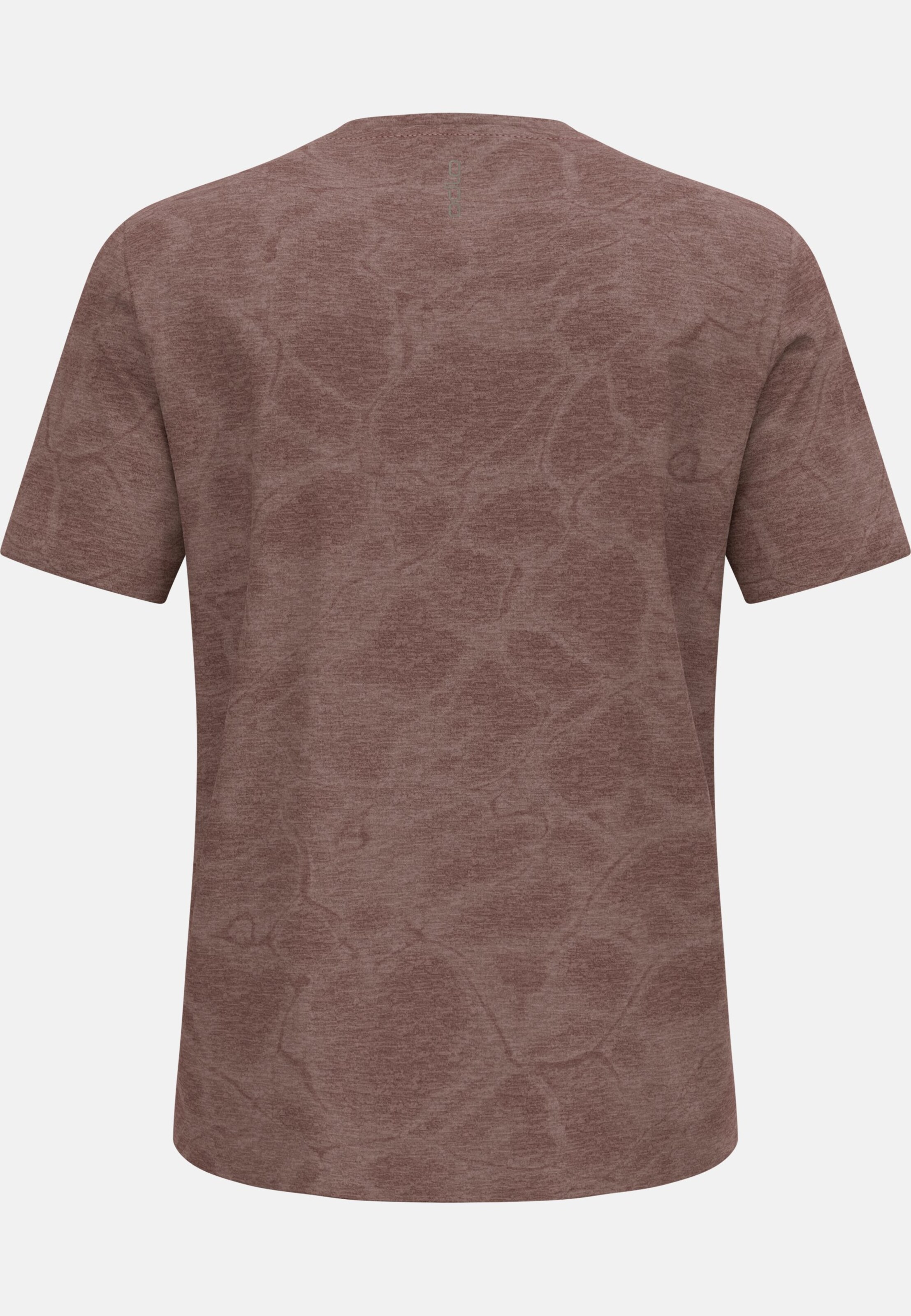 Zeroweight Engineered Chill-Tec Laufshirt in fudge melange