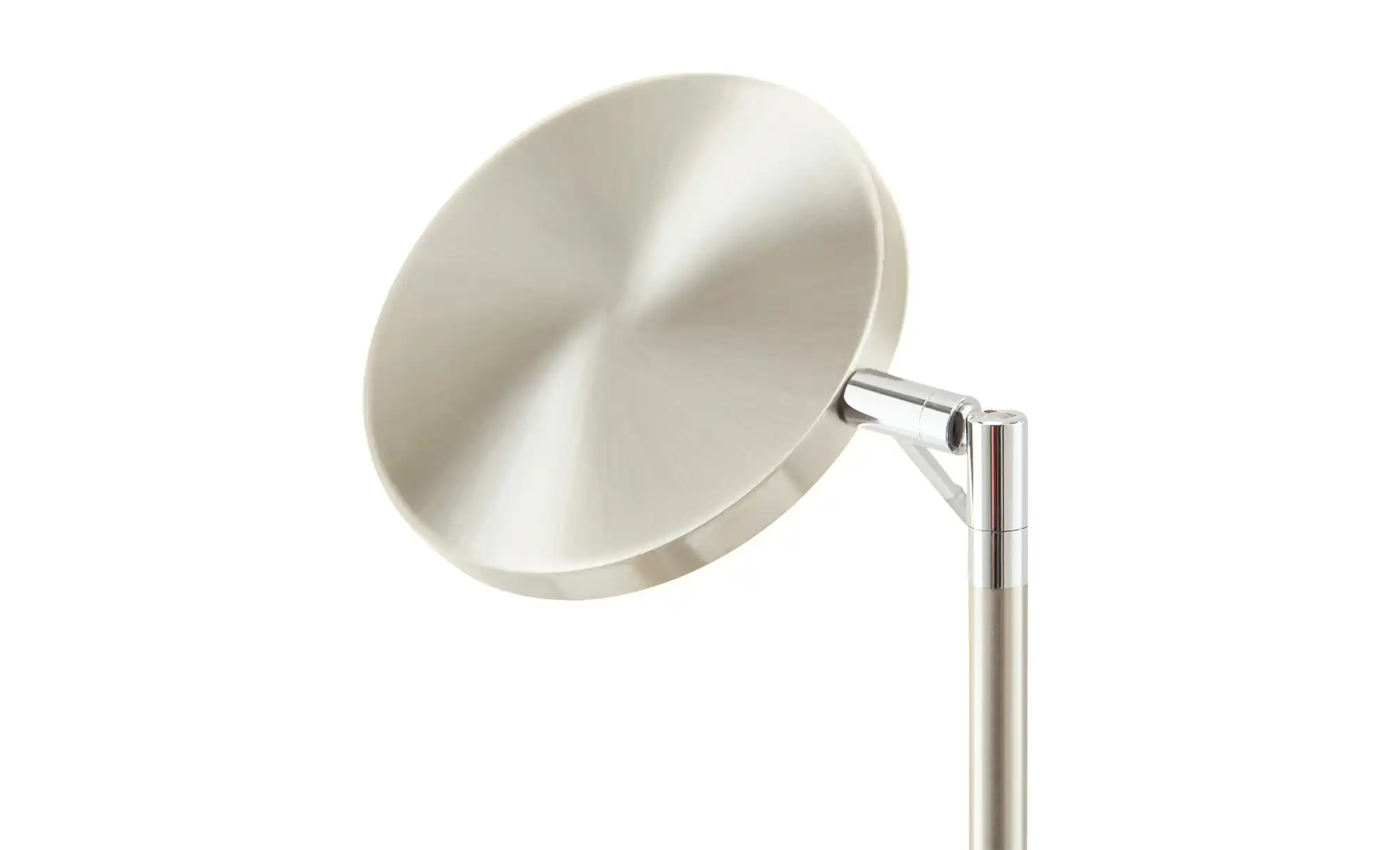 HELL-höllisch gutes Licht LED-Tischeuchte, 1-flammig, Nickel matt