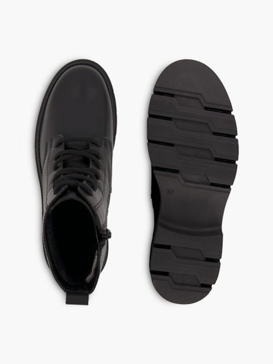 Tamaris Schnür-Stiefelette Schwarz