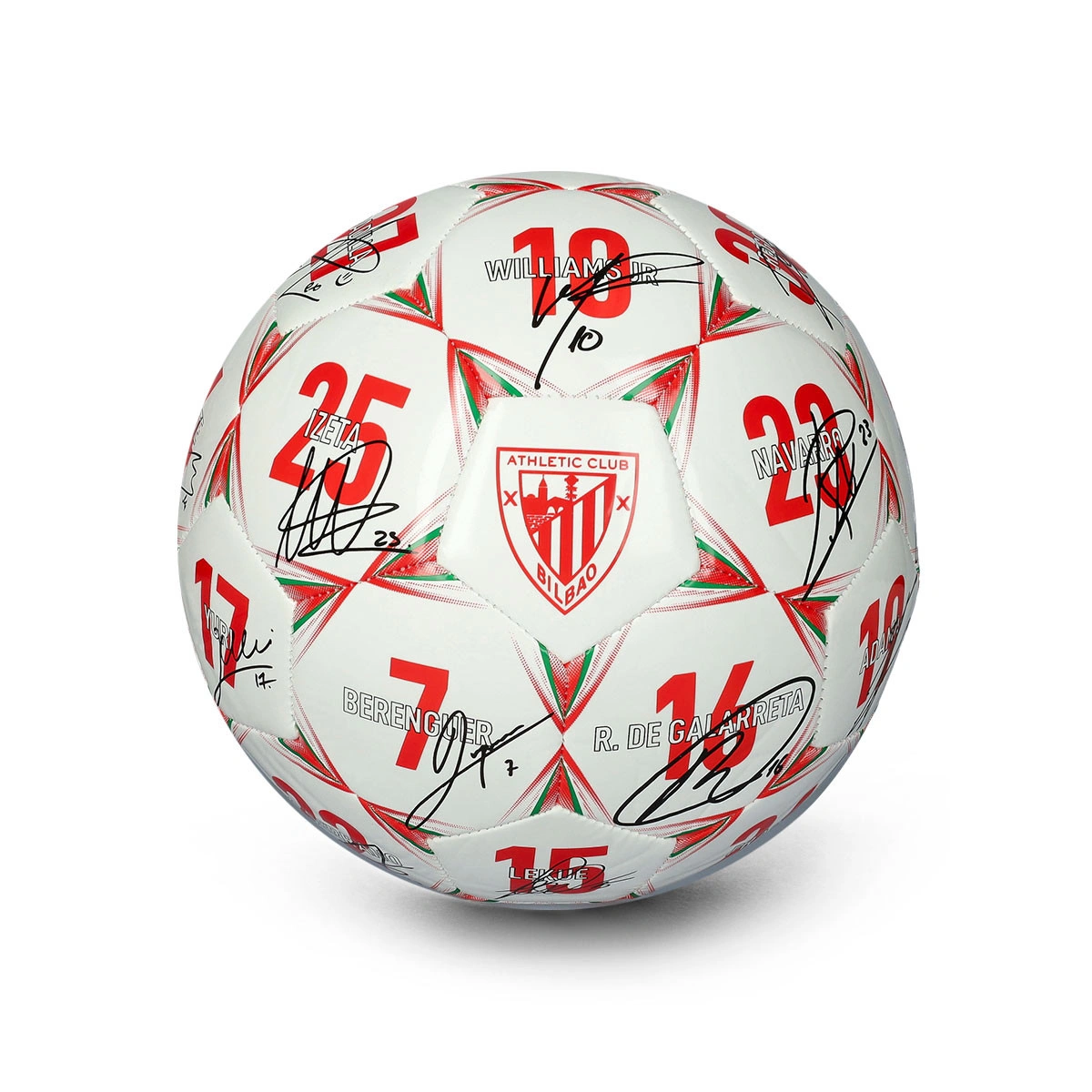 Bola ATH Bilbao Assinaturas Athletic Club de Bilbao