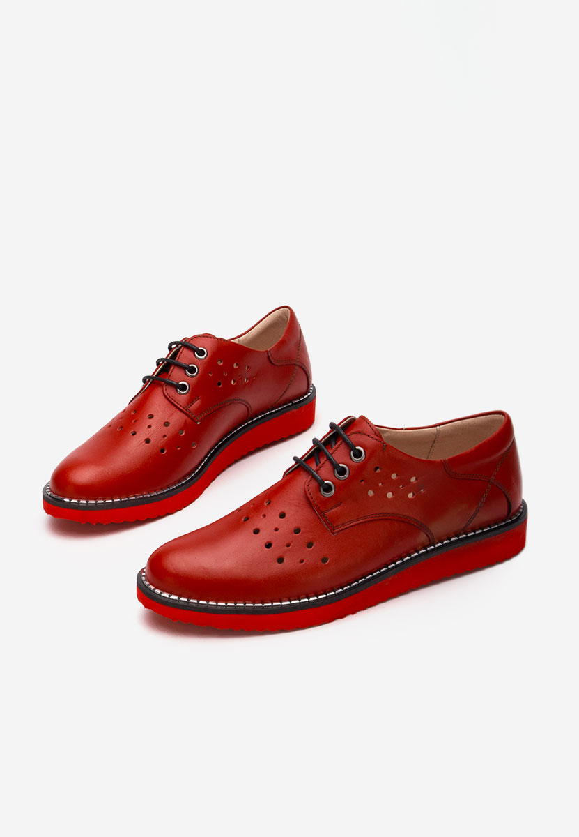 Chaussures casual femme en cuir  Avery rosi