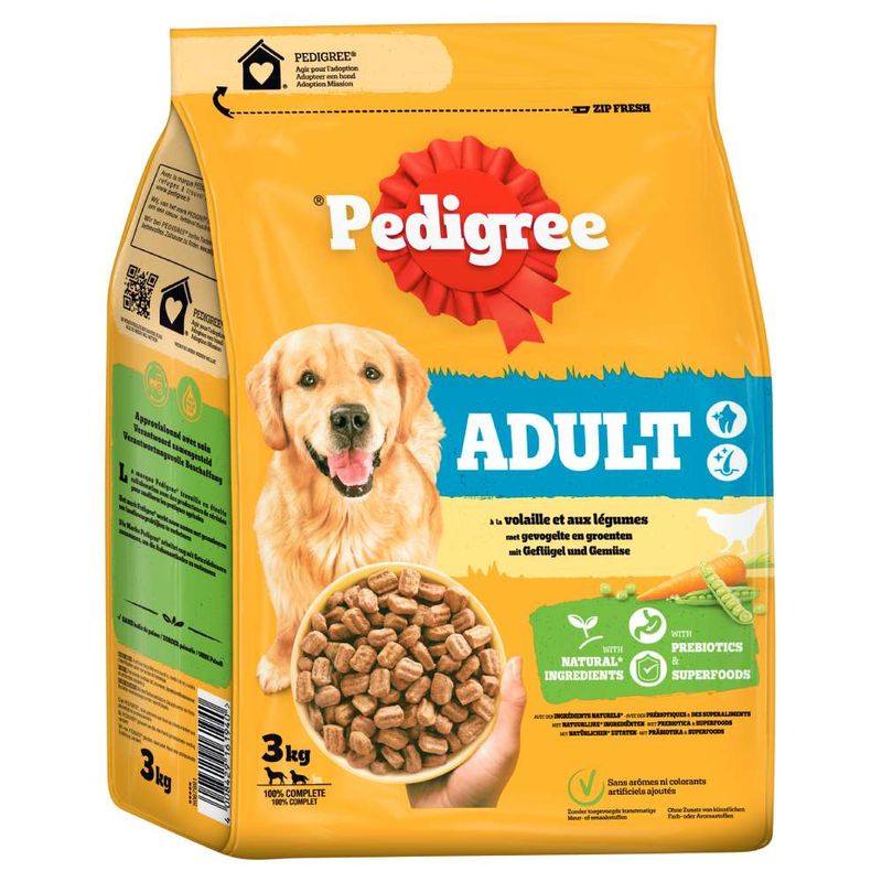 Pedigree Adult volaille, légumes
