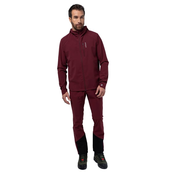 Softshell randonnée AYAQ RAVEN SOFTSHELL JKT M RED SIENNA