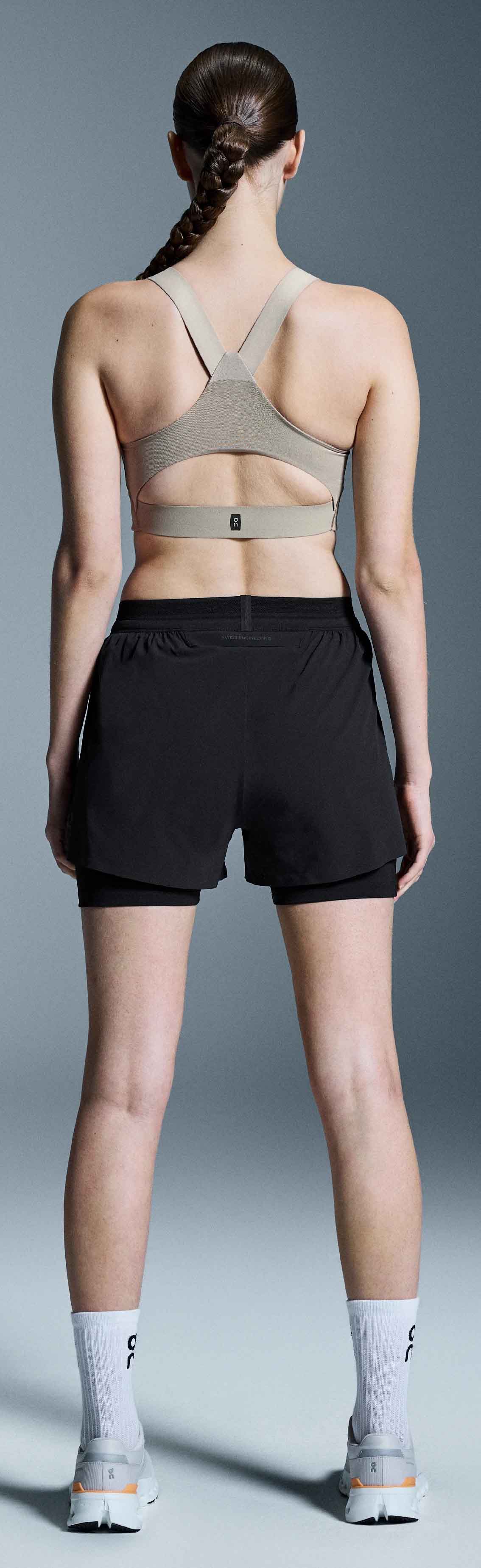 3'' Performance 2in1 Short Dame Black