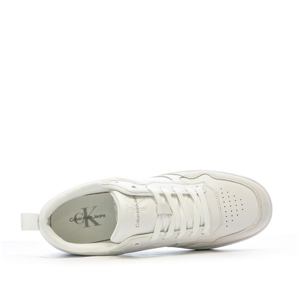 Calvin Klein Jeans Baskets Blanches Homme Calvin Klein Jeans Cupsole Low