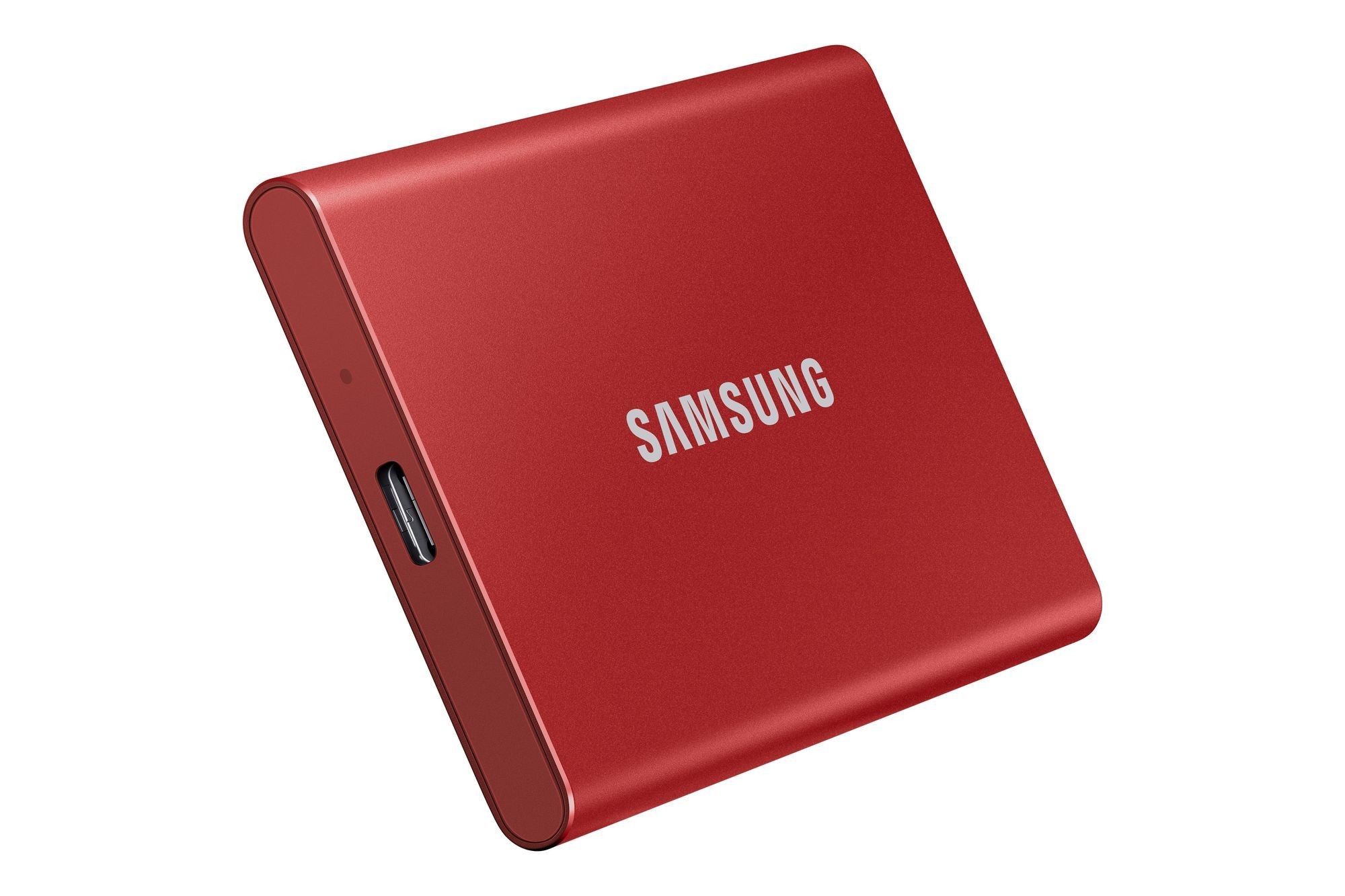 Samsung T7 Rouge métallique - 2 To - USB 3.2 Gen 2