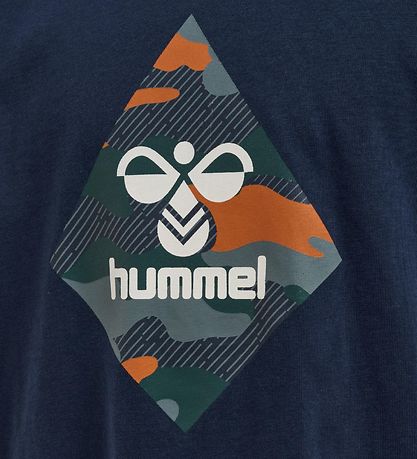 Hummel T-Shirt - hmlOliver - Black Iris