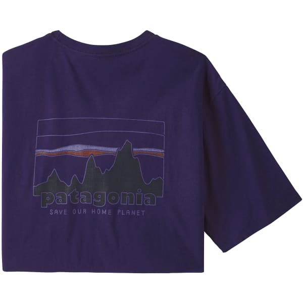 T-shirt randonnée PATAGONIA M'S SKYLINE ORGANIC TSHIRT SOUND BLUE