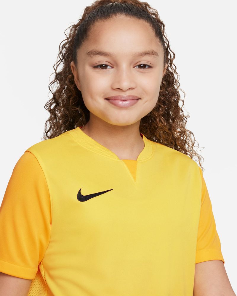 Maillot de football Nike Trophy V Jaune pour enfant