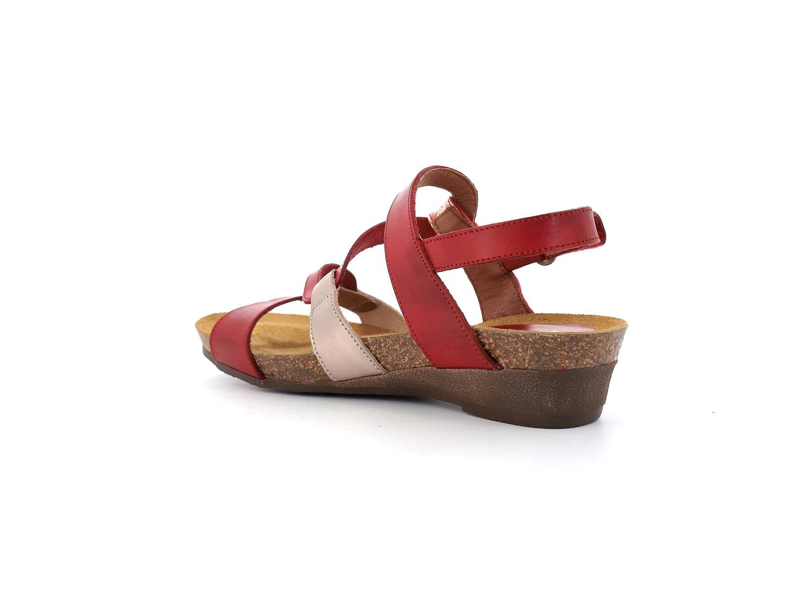 Xapatan-BUVITRO - 2164 Cuir Multi Rouge