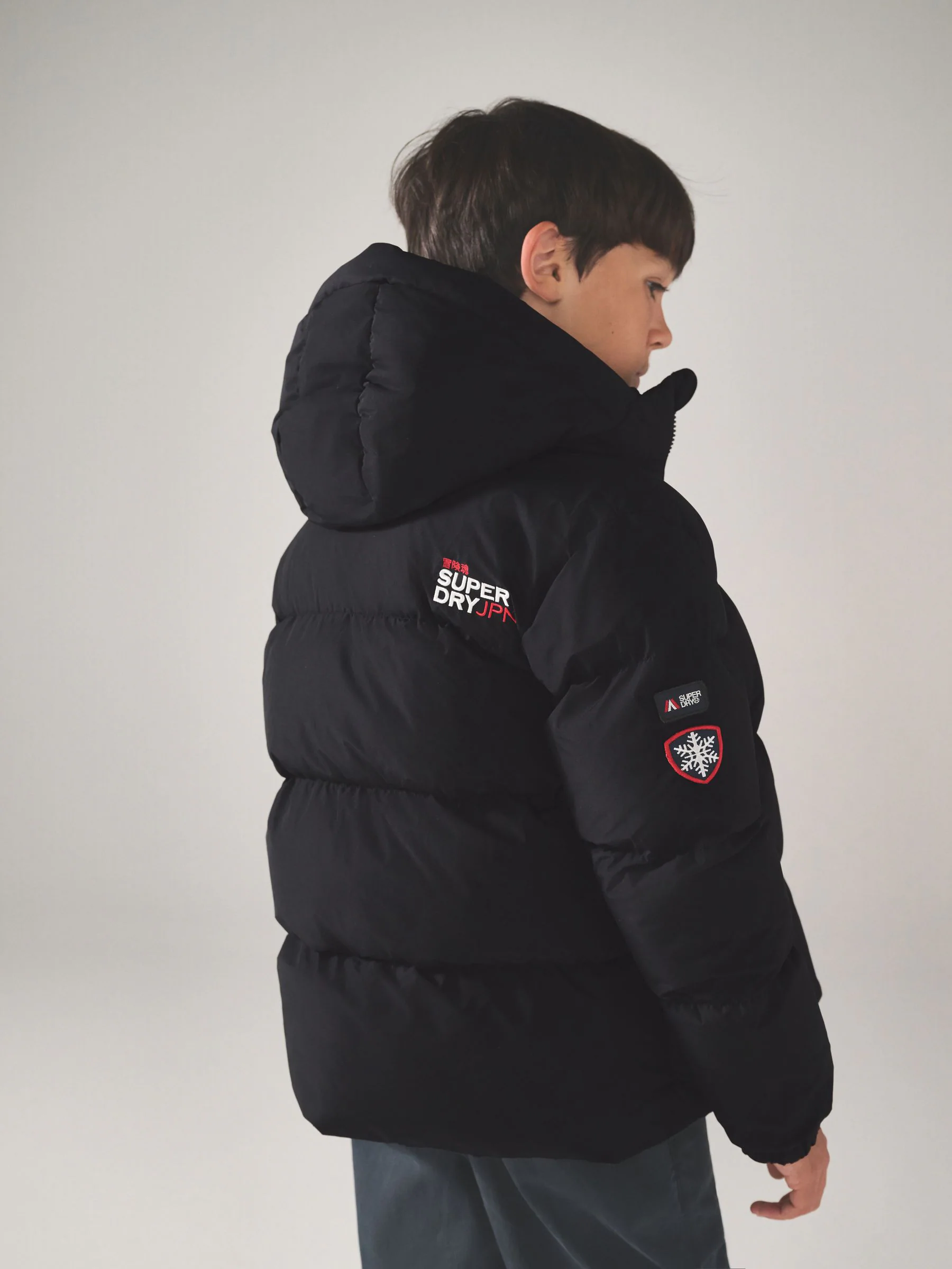 Zwart - Superdry Sports pufferjas