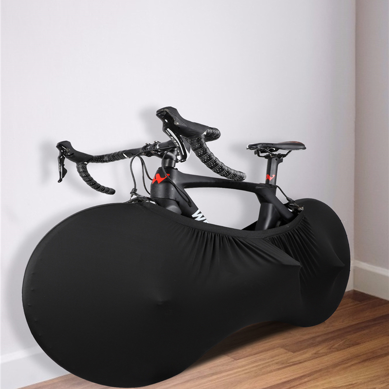 (120x64cm) Indoor Fahrrad Abdeckung Anti-Schmutz Velo Rad Abdeckung - Schwarz