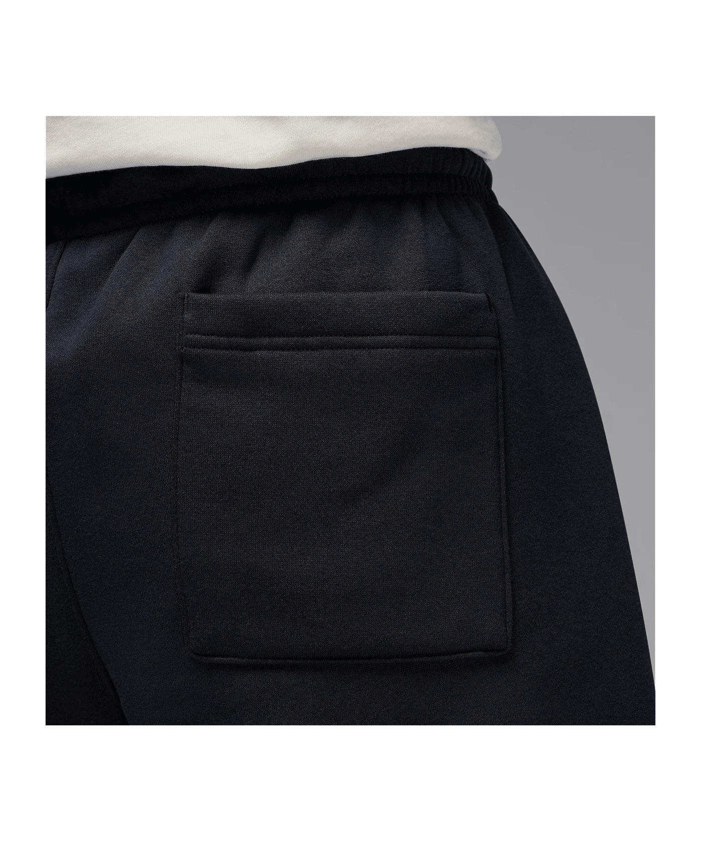 Jordan Brooklyn Fleece Oversized Jogginghose Schwarz F010