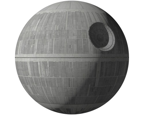 Muurtattoo Star Wars XXL Death Star Ø 127 cm