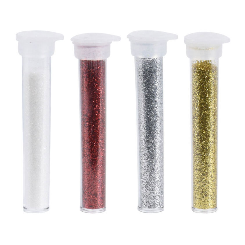 Glitters in Tube, 4st.