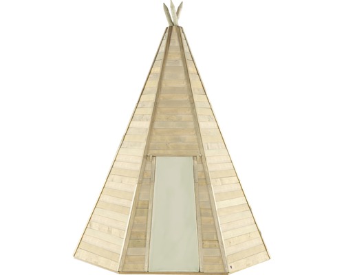 Indiase tent pruimenhout tipi 330 drukbehandeld