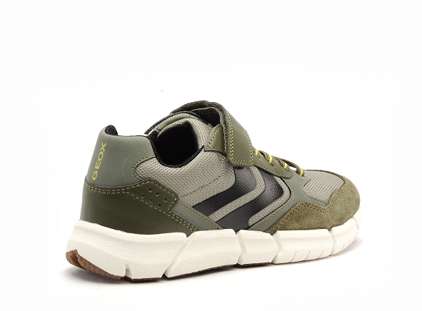 Geox basses enfant j459bb kaki
