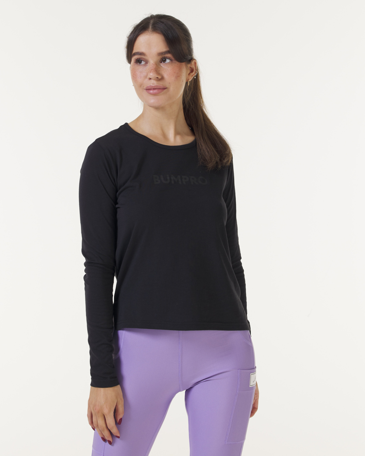 Bumpro Downtown Logo LS Black