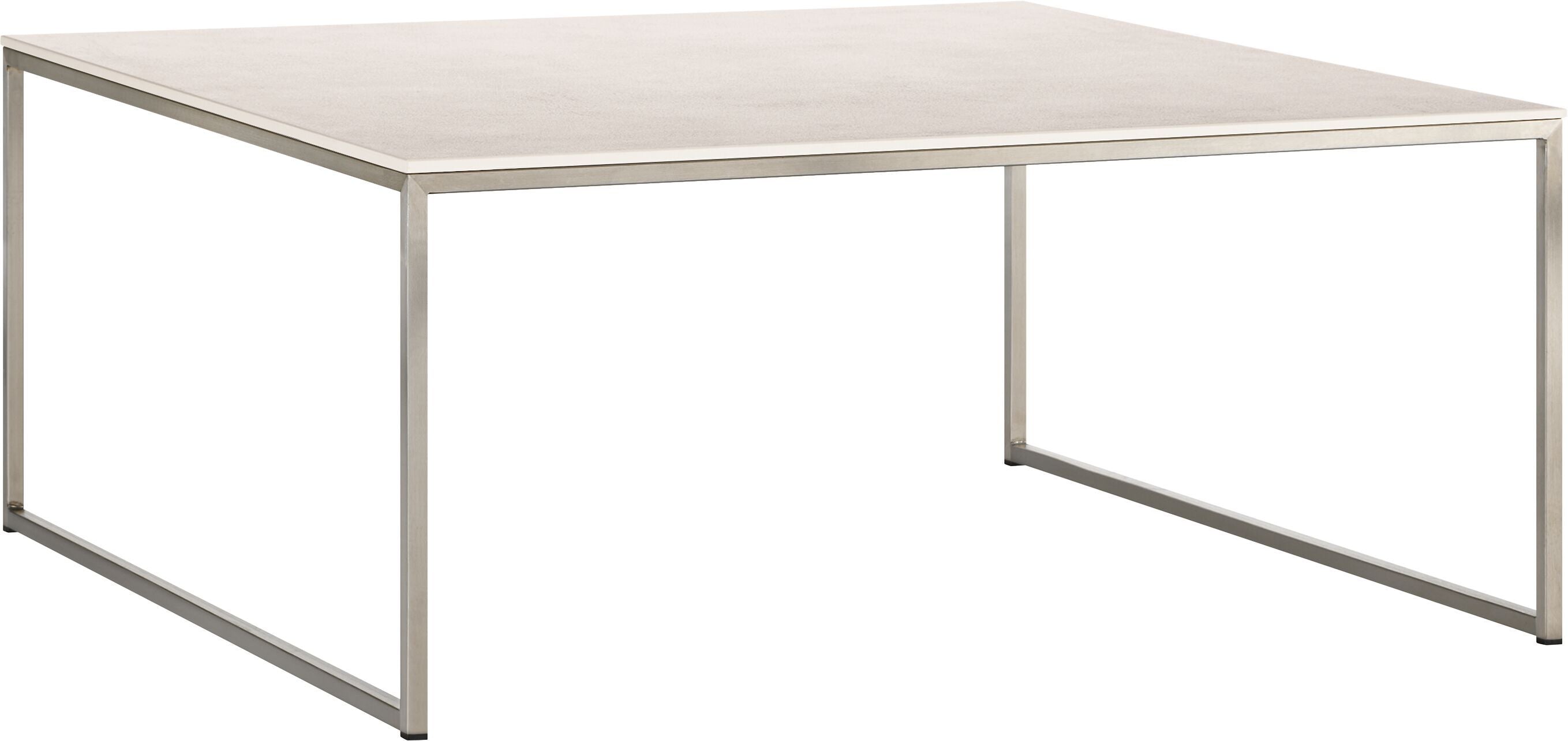 AVEA Salontisch - Lunar / Edelstahl / B: 90.0 cm x T: 90.0 cm x H: 39.8 cm