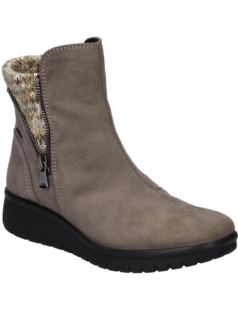 Stiefelette Calais 90, taupe-kombi