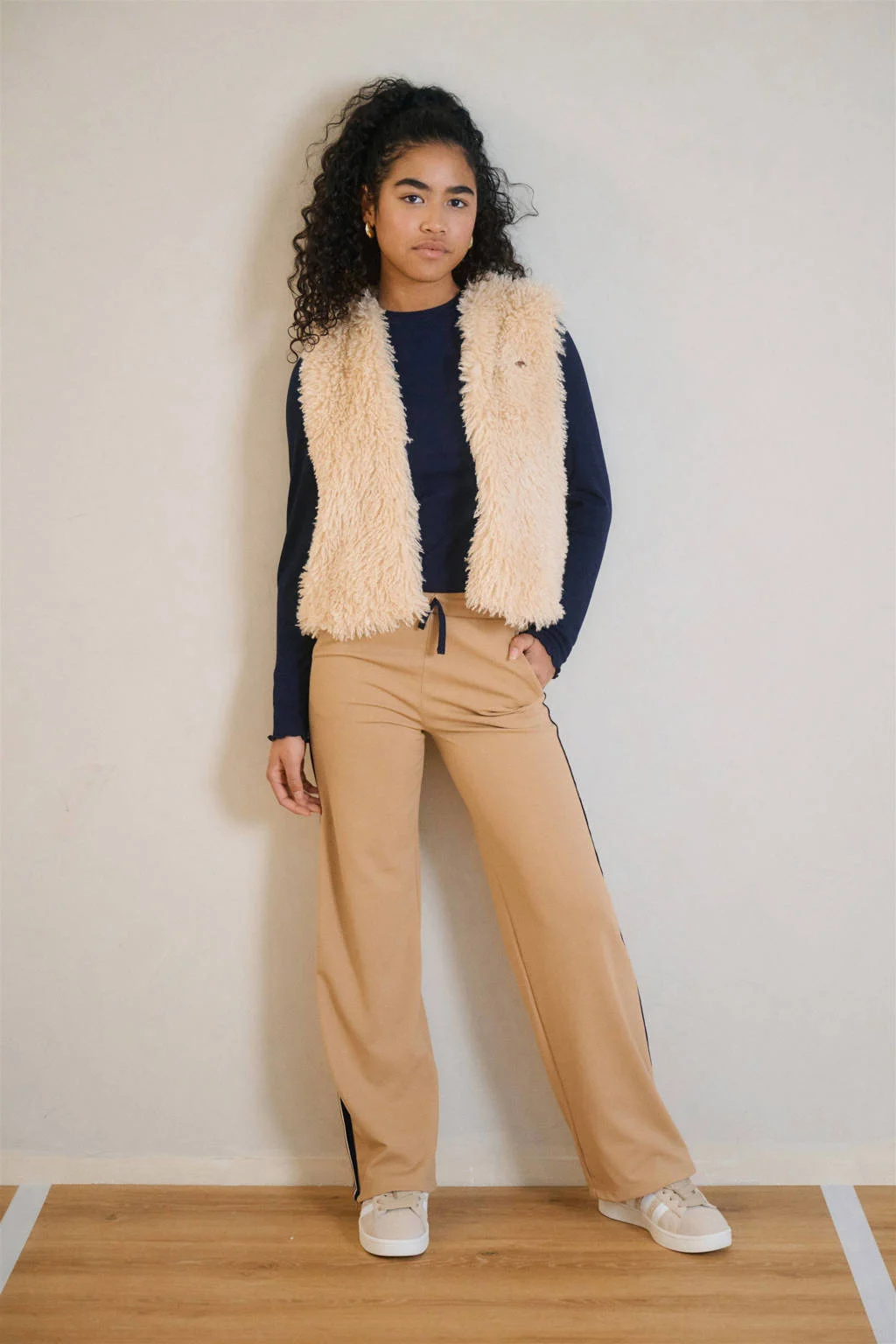 NoBell’ regular casual broek bruin