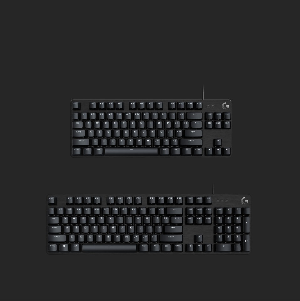 Logitech - G413 TKL SE Mekanisk Gaming Tastatur - Sort (Nordic)