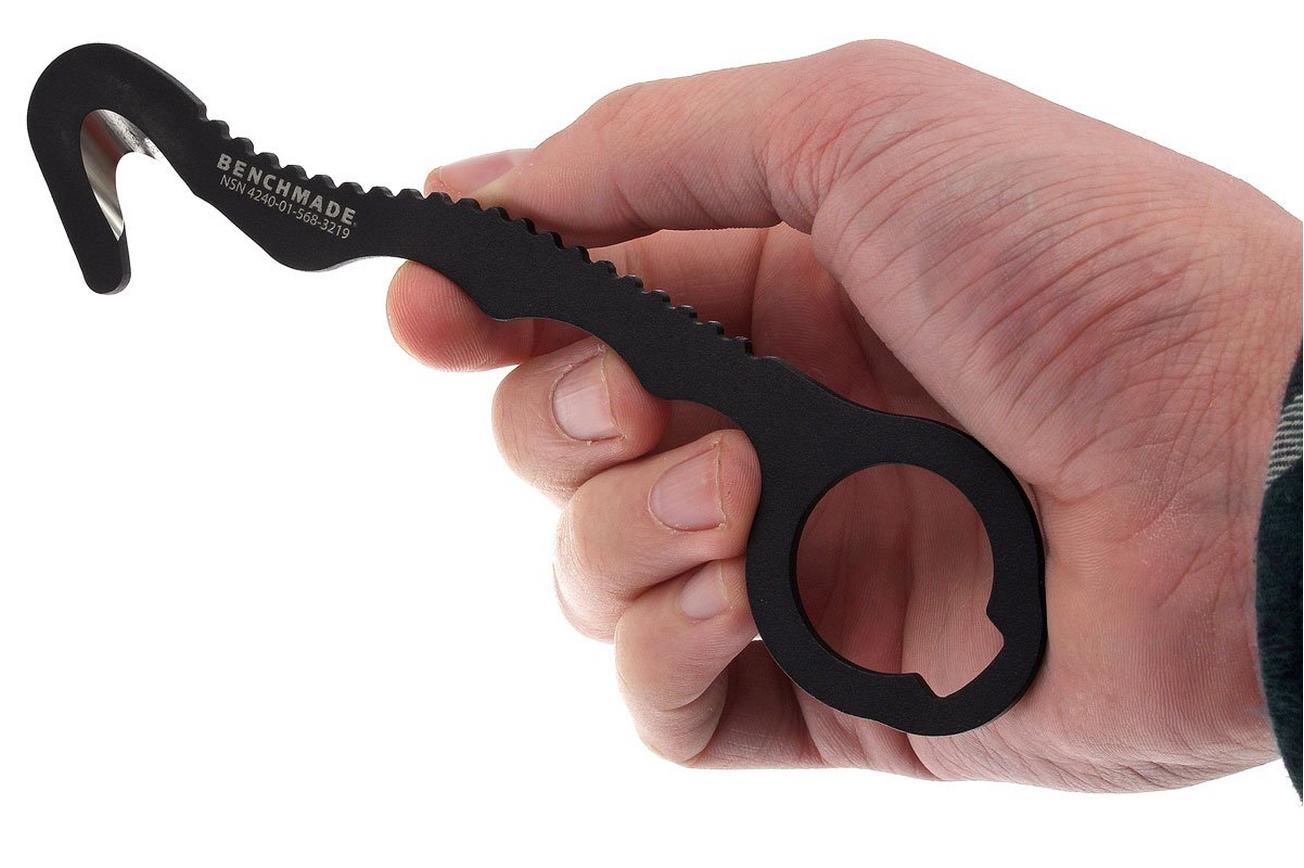 Benchmade 8 Hook Rescue Cutter nylon holster, zwart