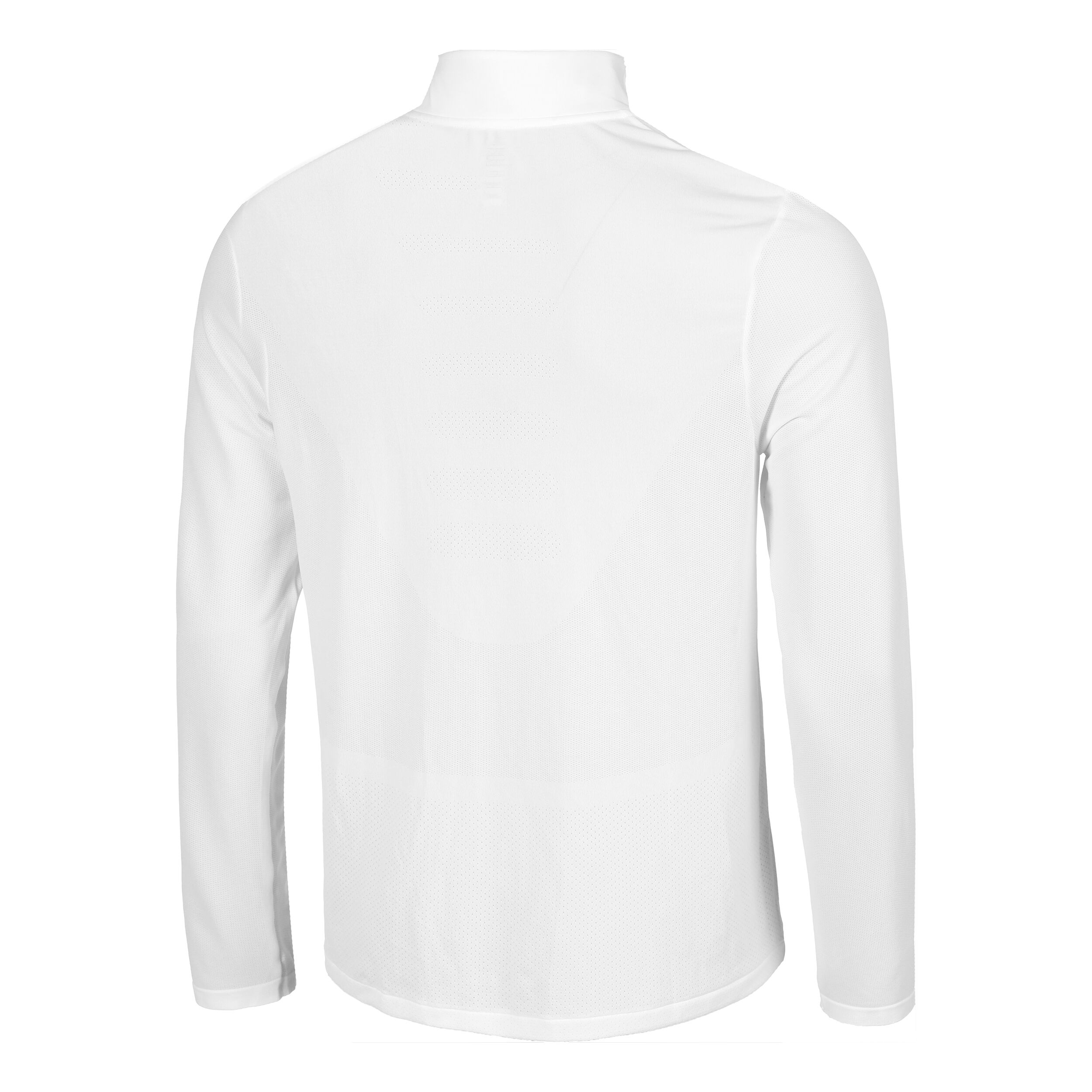 Under Armour Seamless Stride 1/4 Zip Haut Manches Longues Hommes - Blanc