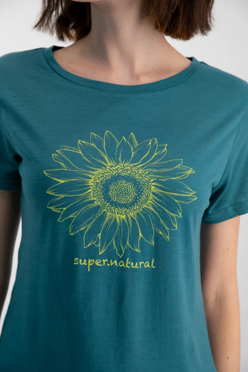 super.natural Girasol Merino Damen T-Shirt