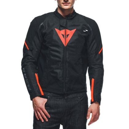 Blouson Airbag Dainese SMART JACKET LS SPORT - Noir / Rouge