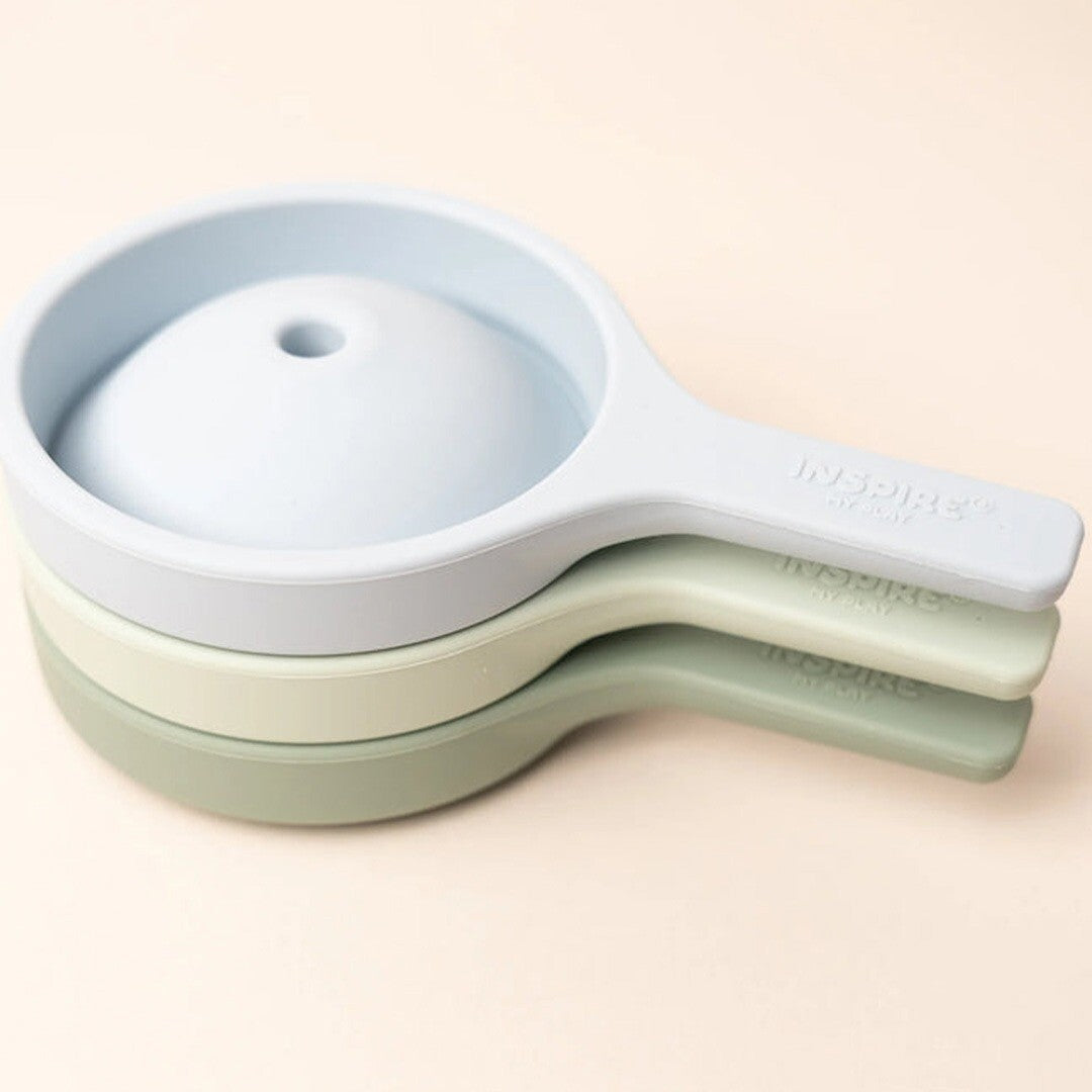 Inspire my play opvouwbare trechter - groen blauw - 3st