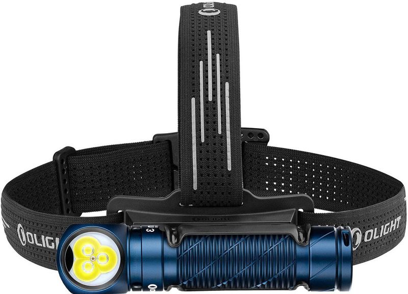 Olight - Perun 3 - Zaklamp-Hoofdlamp - Midnight Blue - Oplaadbaar