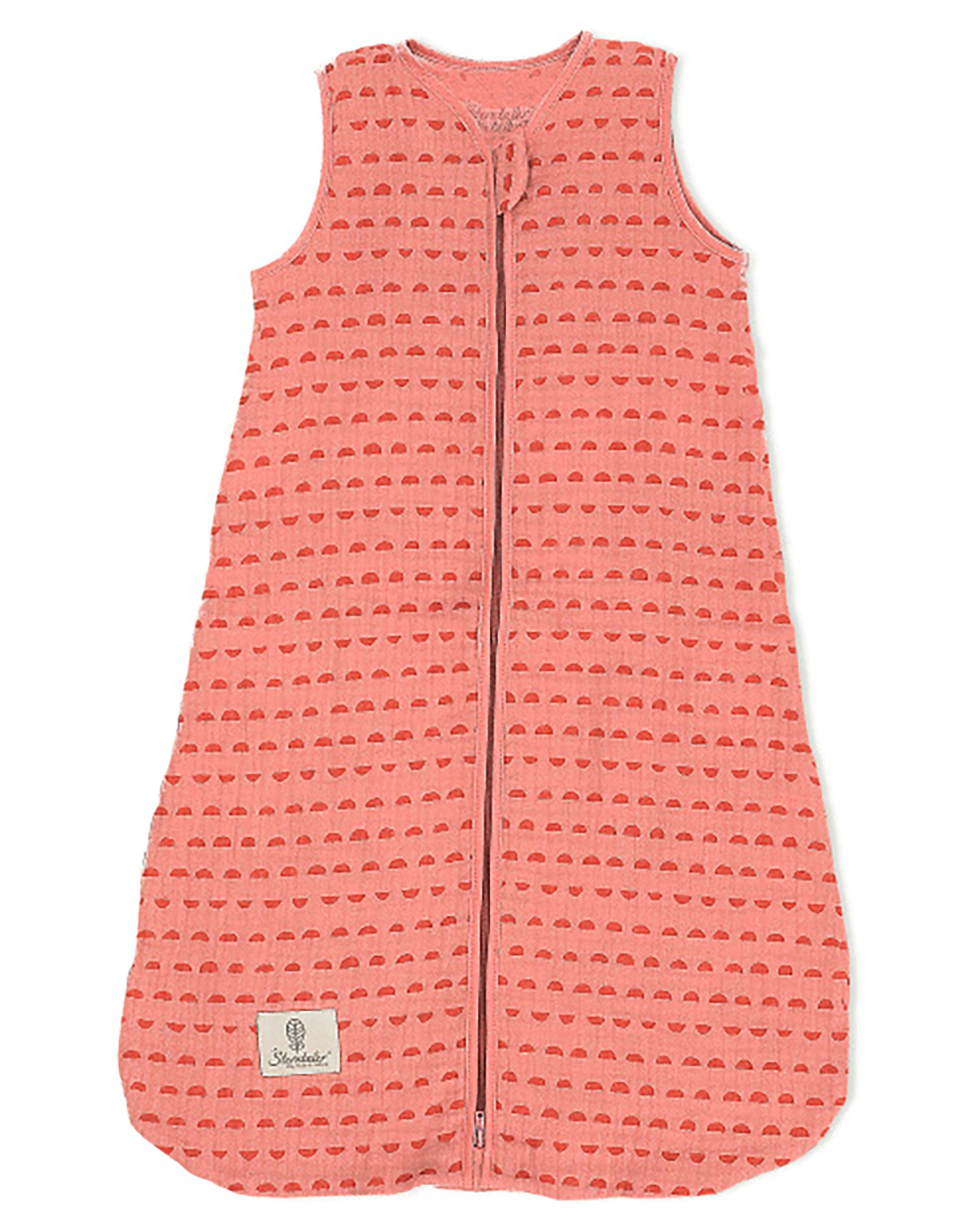 Musselin-Schlafsack ENNA & OTTI (110cm) in koralle