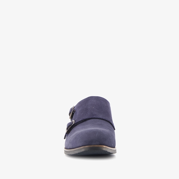Van Beers suède heren gespschoenen