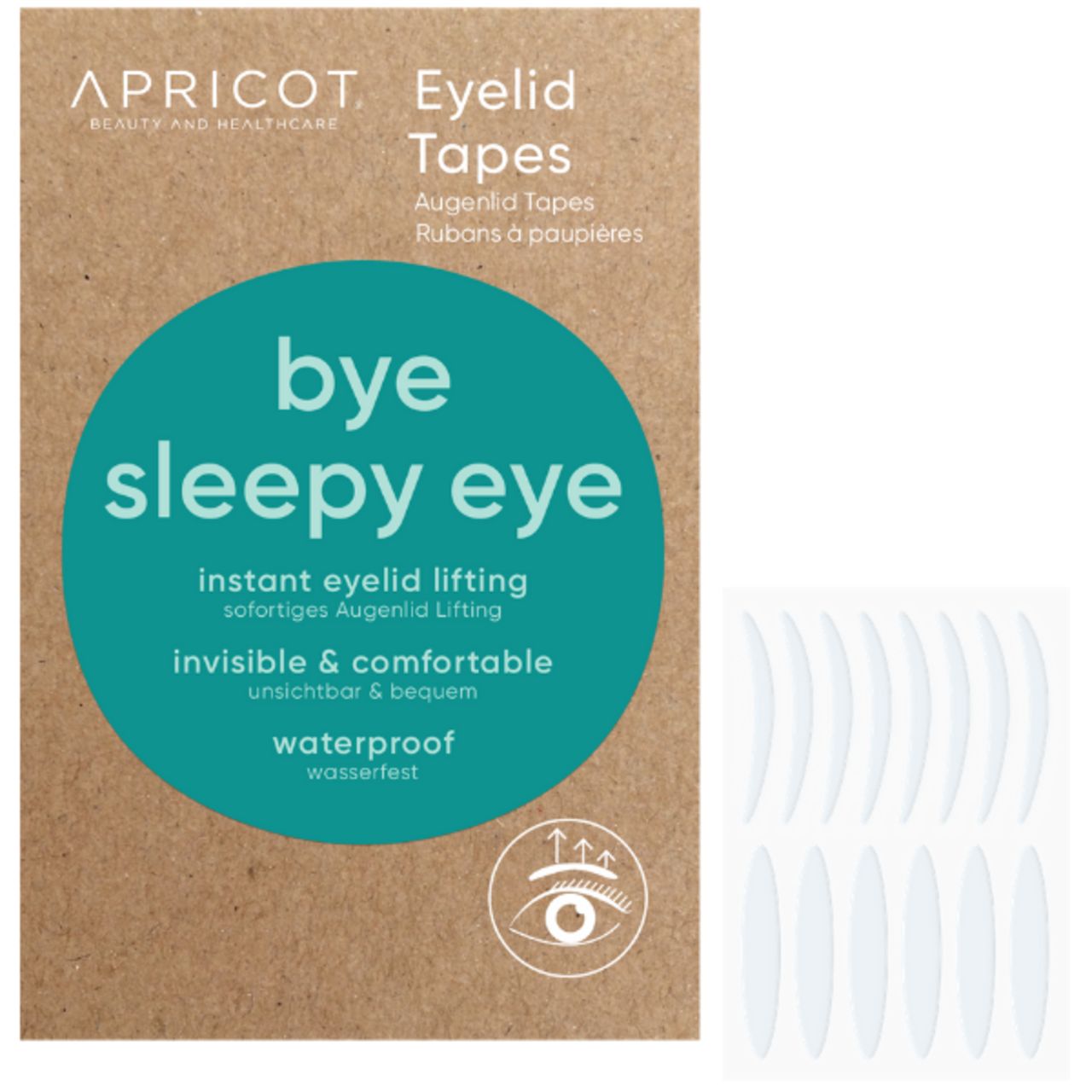 APRICOT bye sleepy eye Augenlid Tapes