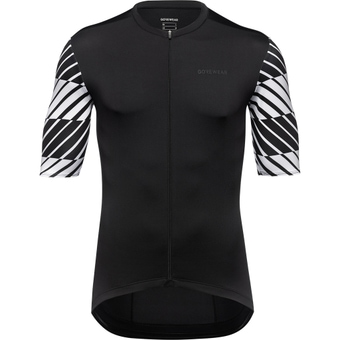 Gore Wear Swiftride Optical Jersey  Kurzarmtrikot Black / White Herren
