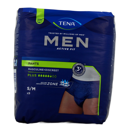 Tena Men Active Fit Pants fuites urinaires modérées à fortes