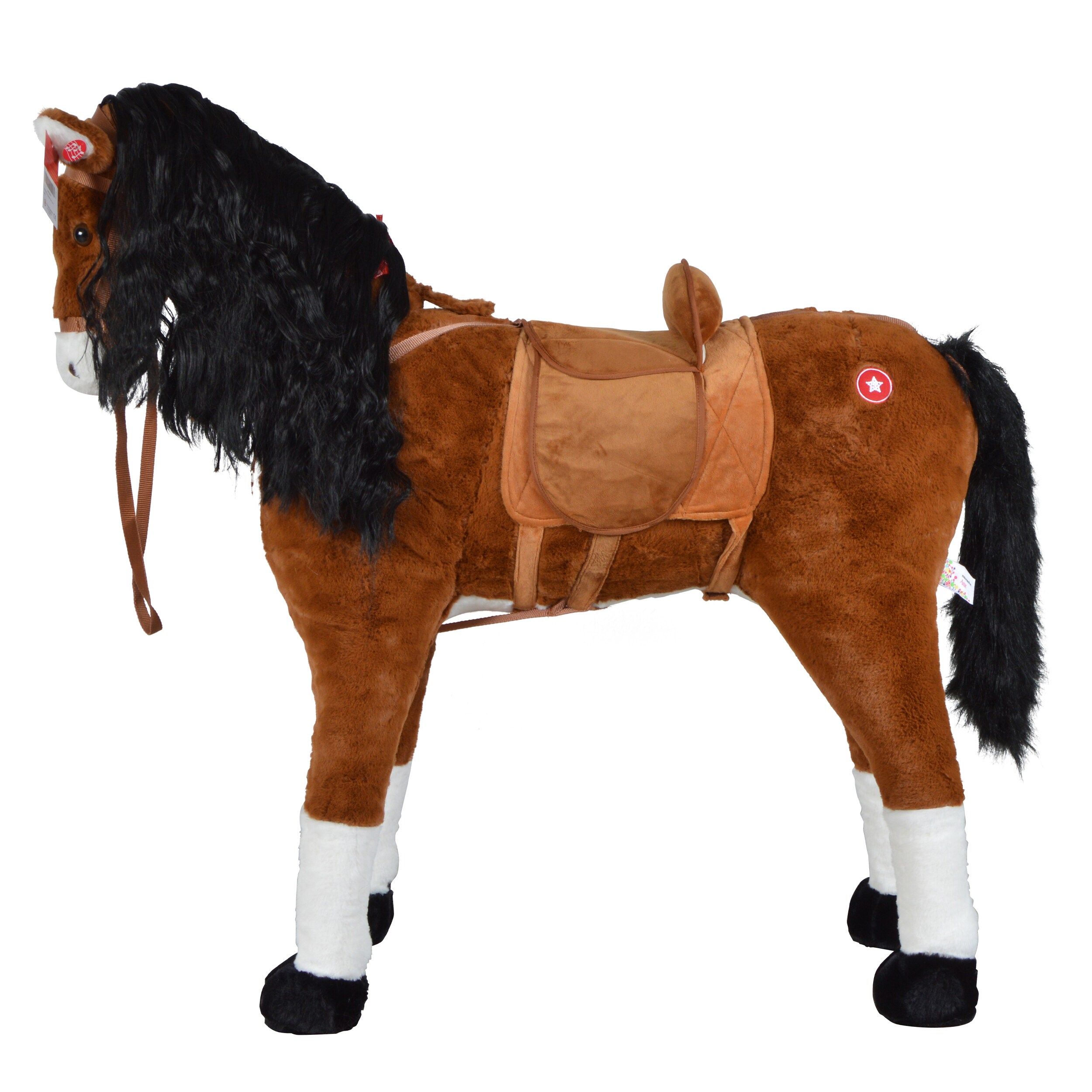 Pink Papaya Stehpferd für Kinder zum Reiten Anna 105 cm