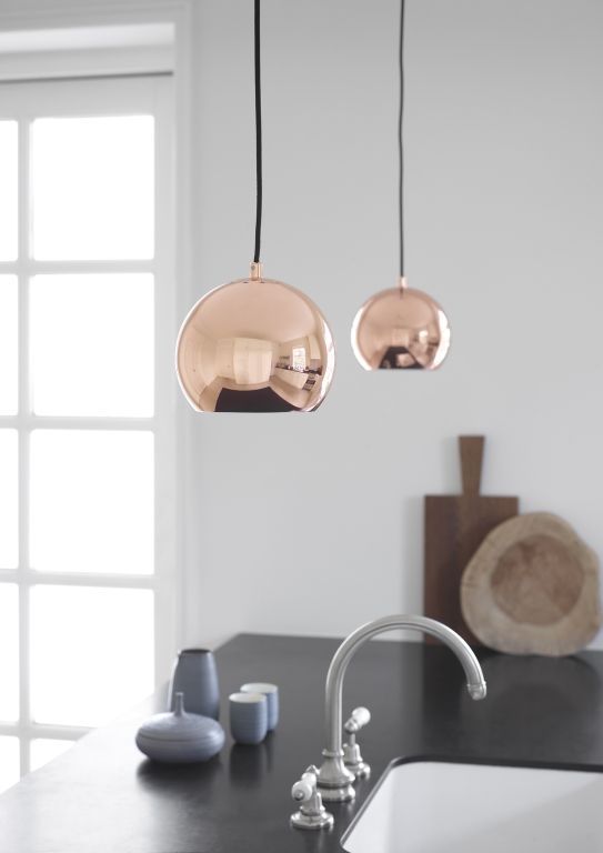 Frandsen Ball hanglamp Ø18 mat wit