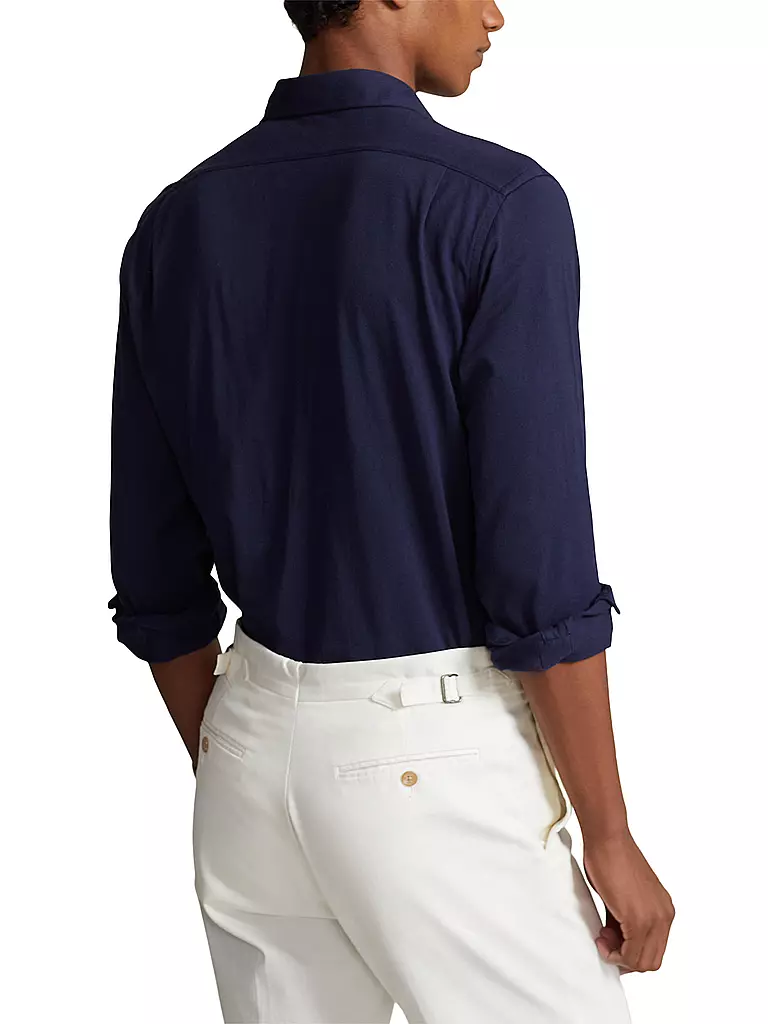 POLO RALPH LAUREN Jerseyhemd Slim Fit dunkelblau