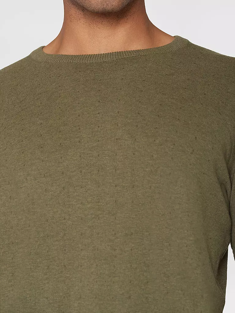 KNOWLEDGE COTTON APPAREL Pullover olive