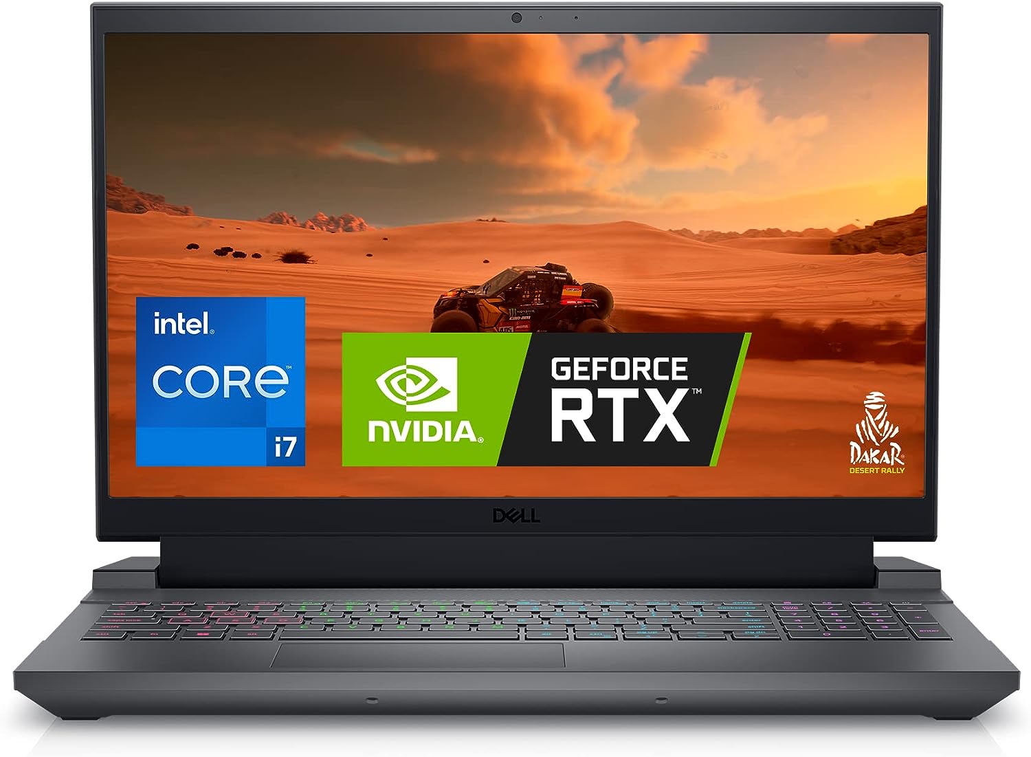 Notebook Gamer Dell G15 5530 - Tela FHD de 15,6 polegadas (1920x1080), Intel Core i7-13650HX, 16GB de RAM DDR5, SSD de 1TB, NVIDIA GeForce RTX 4060 8GB GDDR6, Windows 11 Home, Serviço - Cinza Escuro