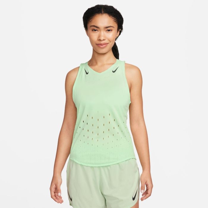 Nike Dame Singletter Dri-FIT Advanced Aeroswift Singlet Grøn